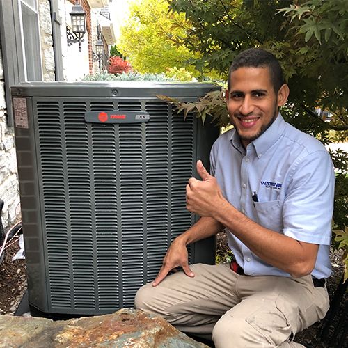 New air conditioner Trane XR16