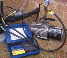 HVAC vacuum pump