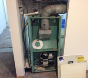 Old Williamson oil furnace needing emergency service