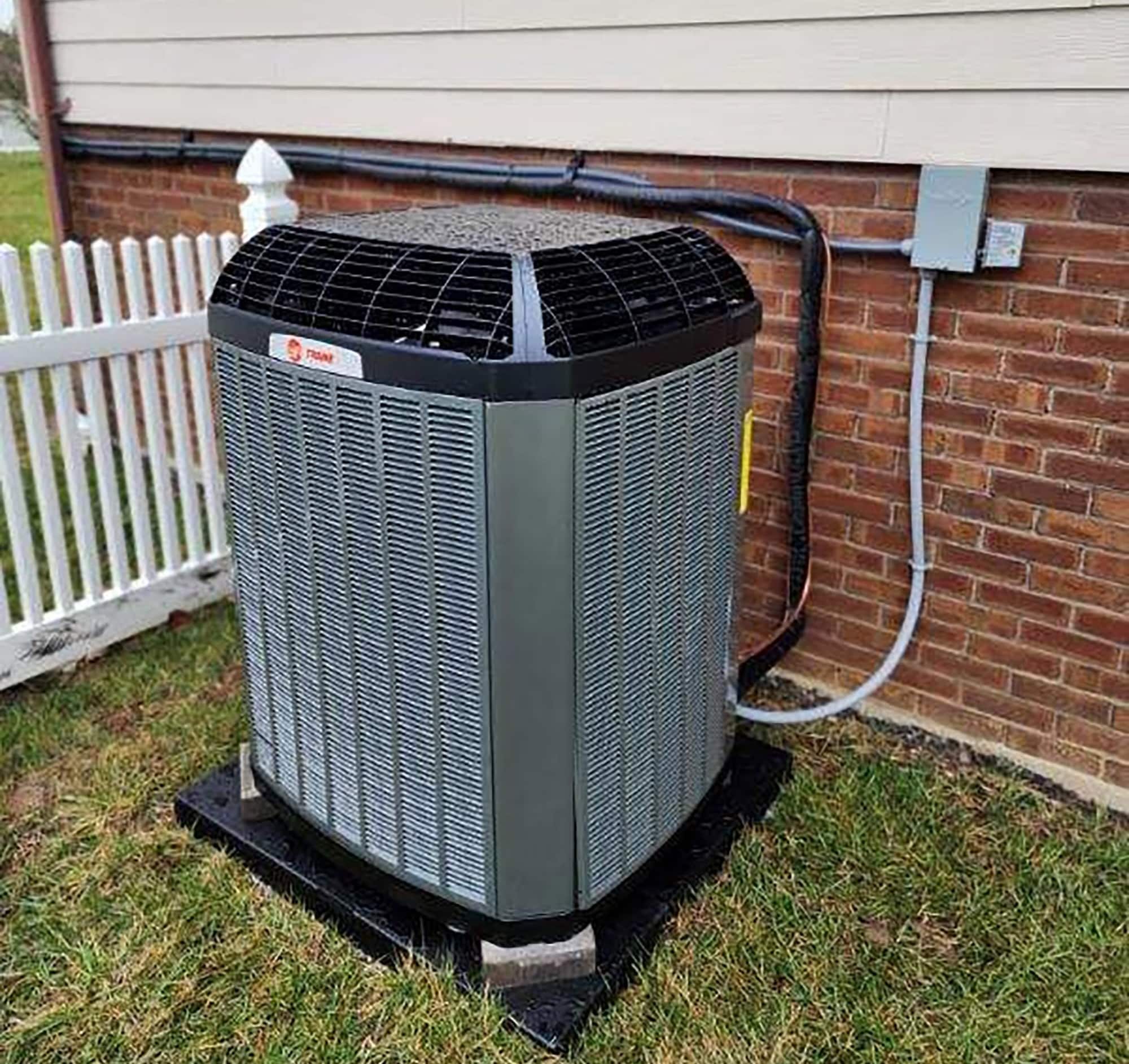 New Trane XV20i Air Conditioner After Watkins Replacment