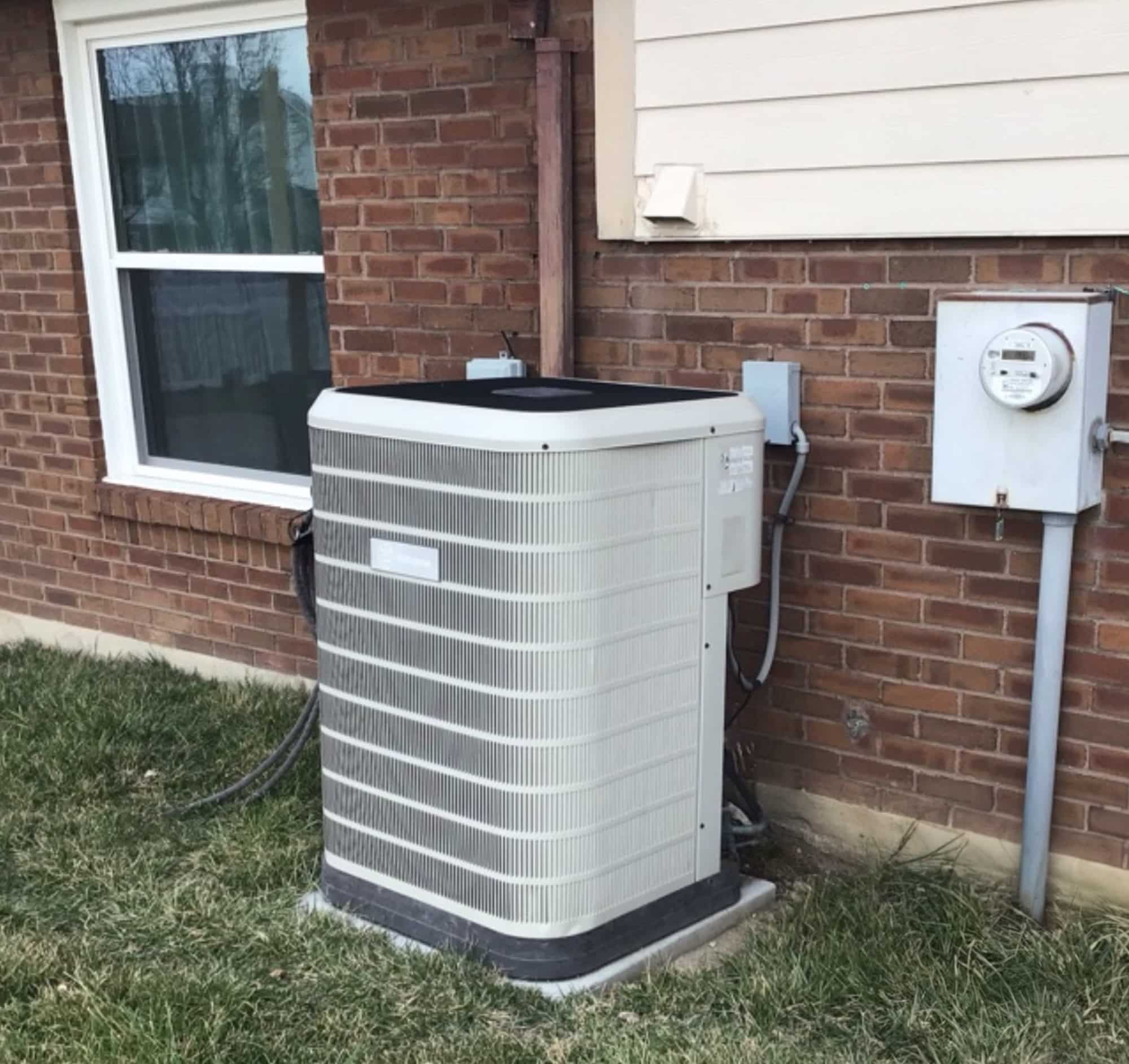 Old Westinghouse Air Conditioner Before Watkins Replacement