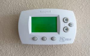 Blank Honeywell Thermostat Screen